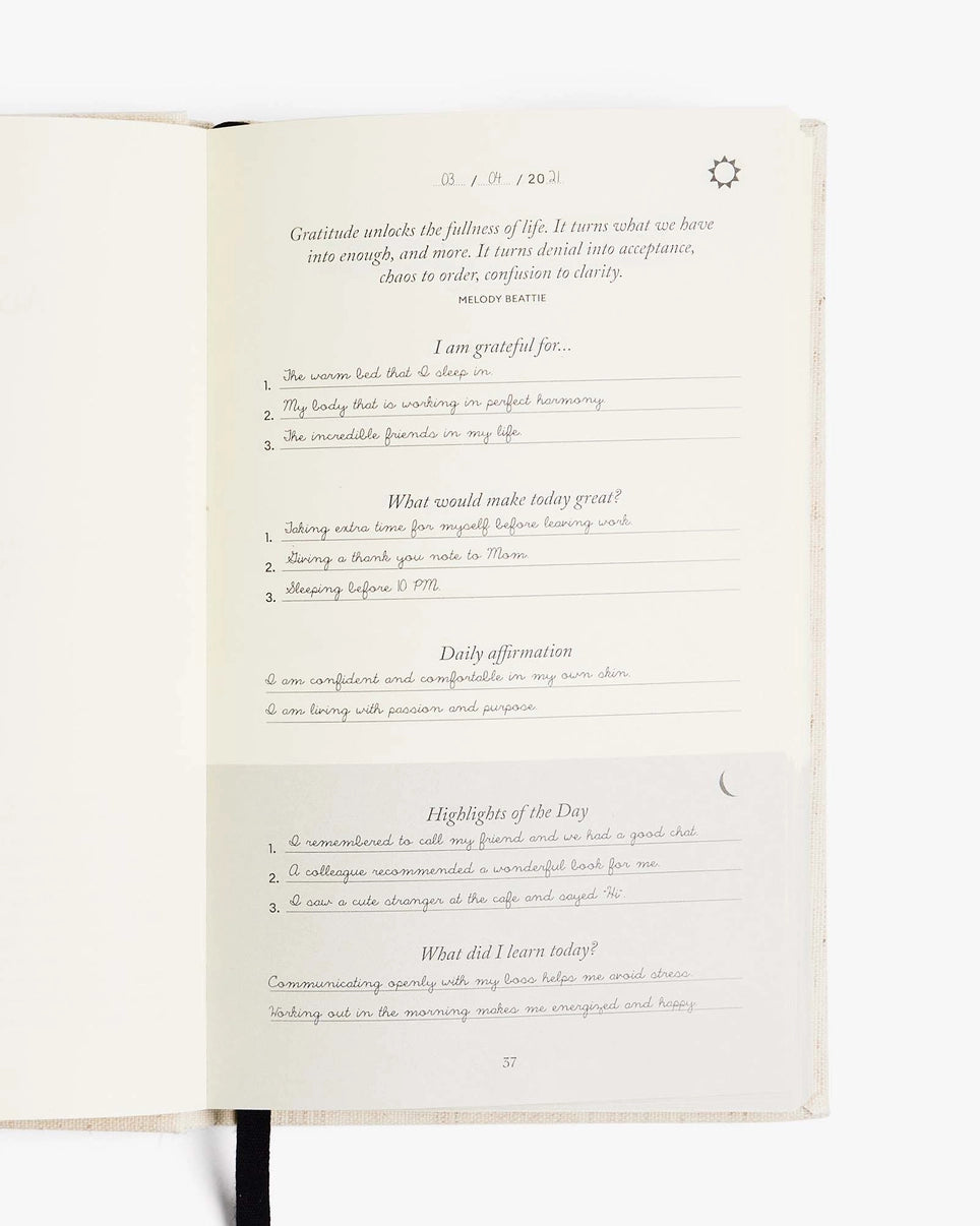 洋書 The Five Minute Journal Intelligent Change - The Five Minute Journal, Original Daily