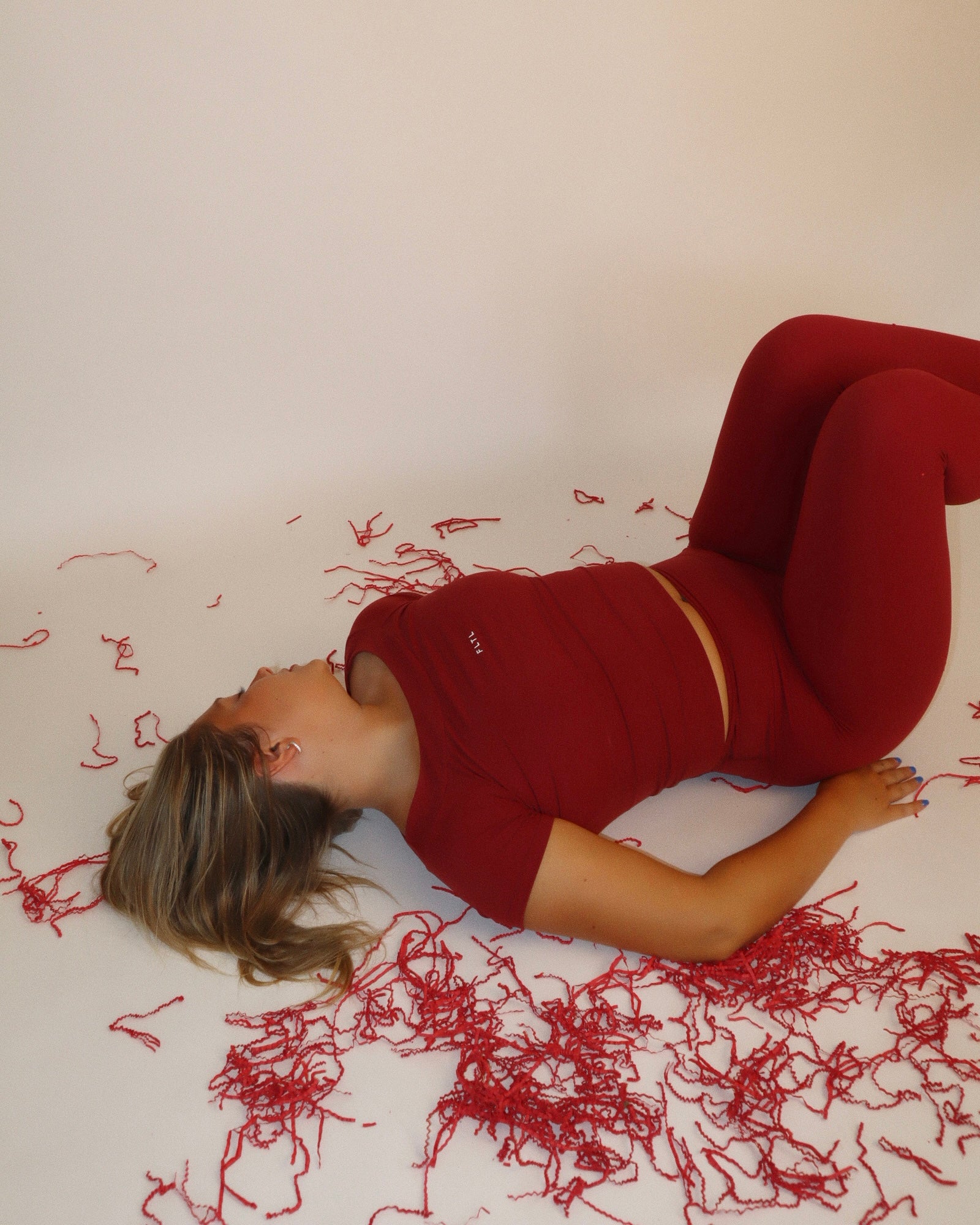LUXEFORM™ BOAT TEE (CHERRY)