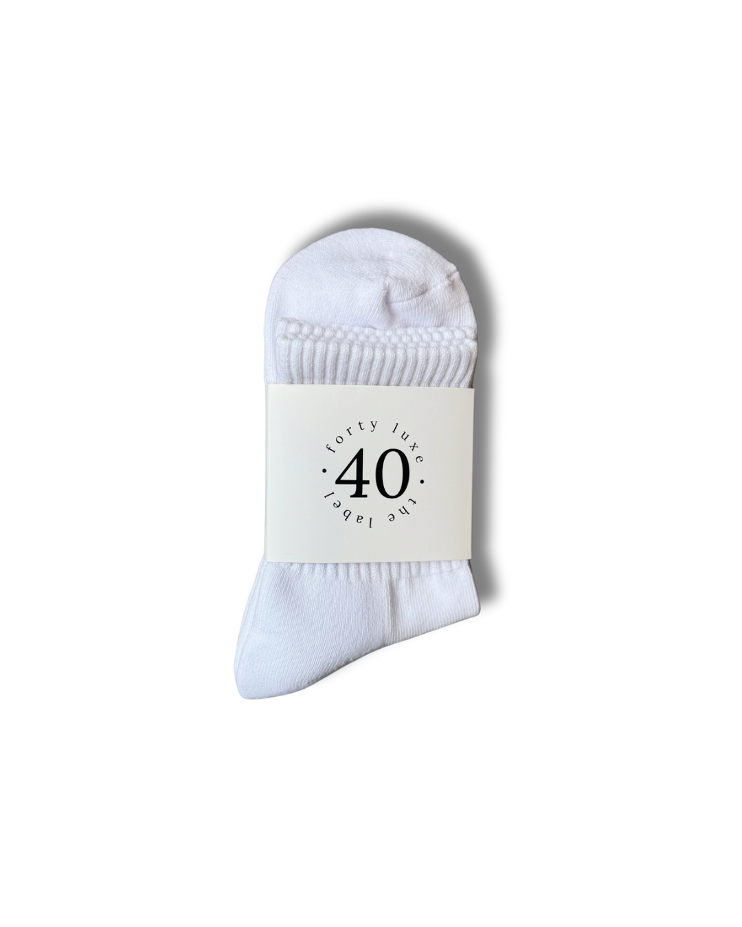 FLTL SOCK (WHITE/BLACK)