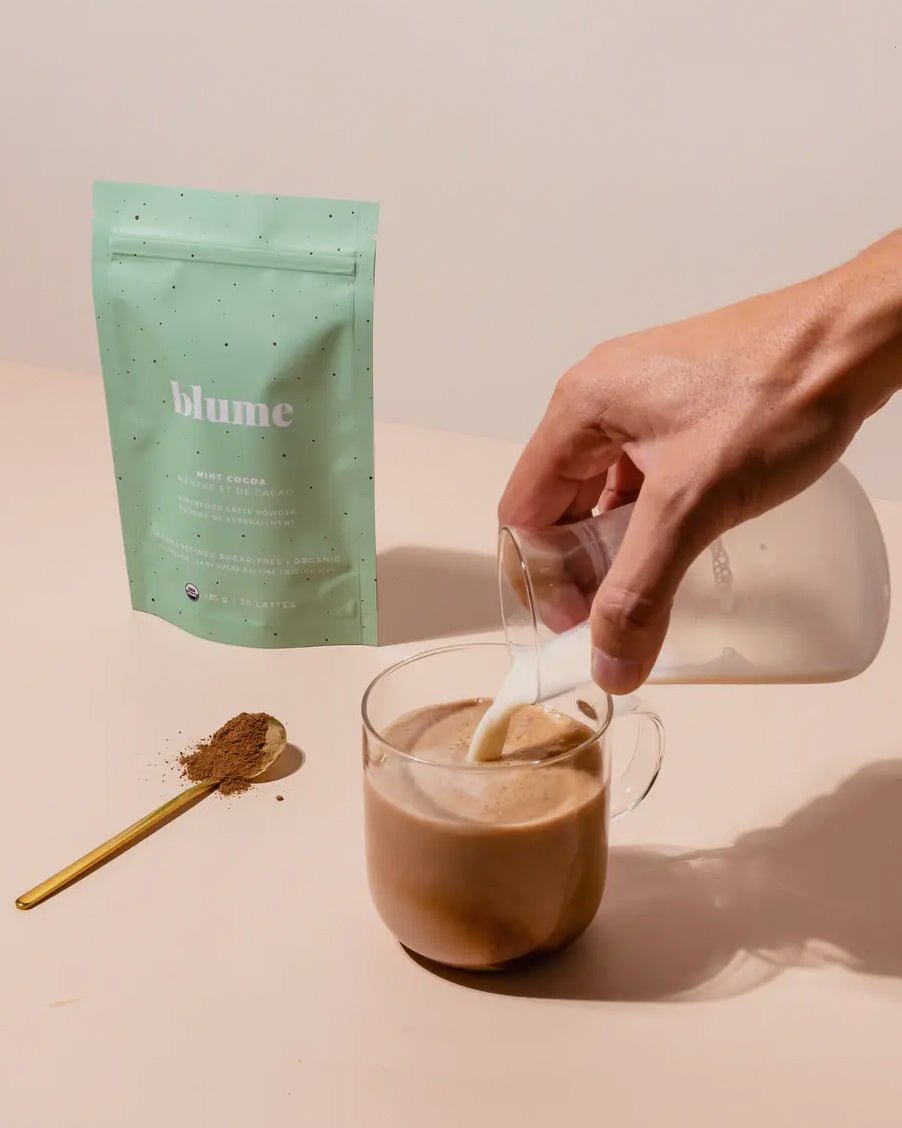 BLUME SUPERFOOD LATTE POWDER (MINT COCOA) - Forty Luxe The Label