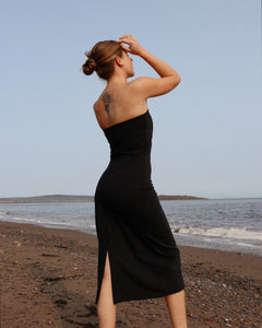 AFTER DARK MIDI DRESS (BLACK)