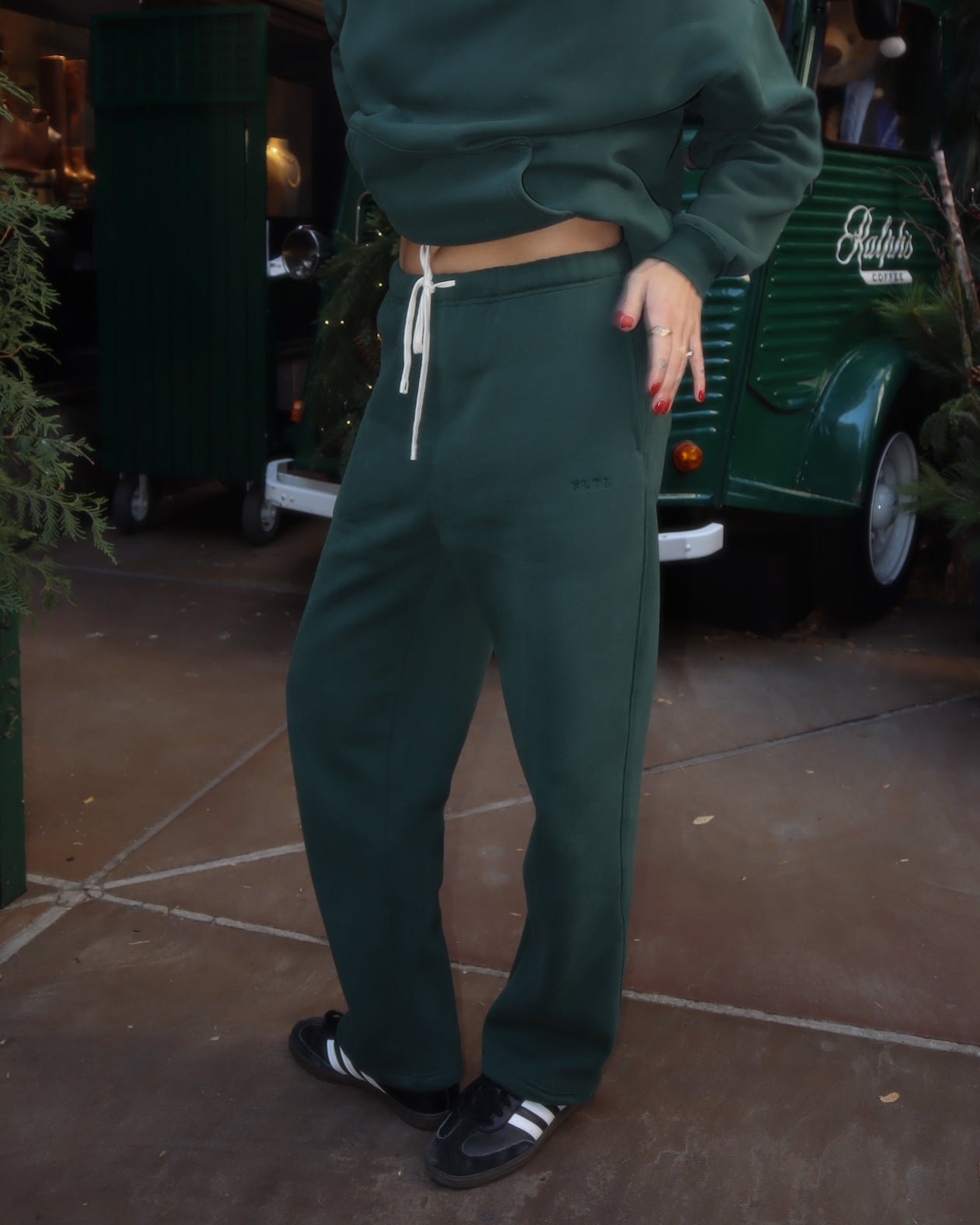 LUXEFLEECE™ SWEATPANT (EVERGREEN) - Forty Luxe The Label