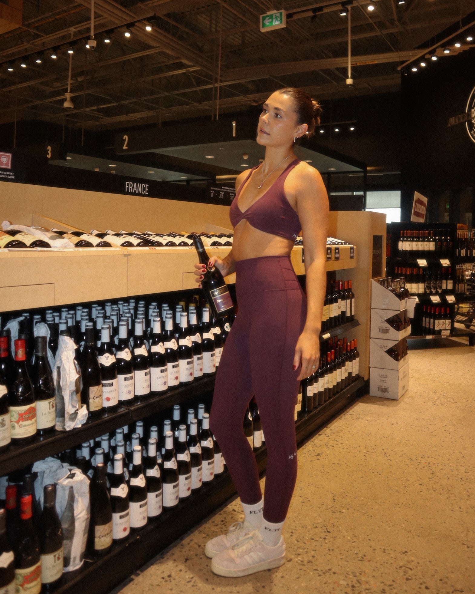 VITAL II™ LEGGING (PINOT NOIR) - Forty Luxe The Label