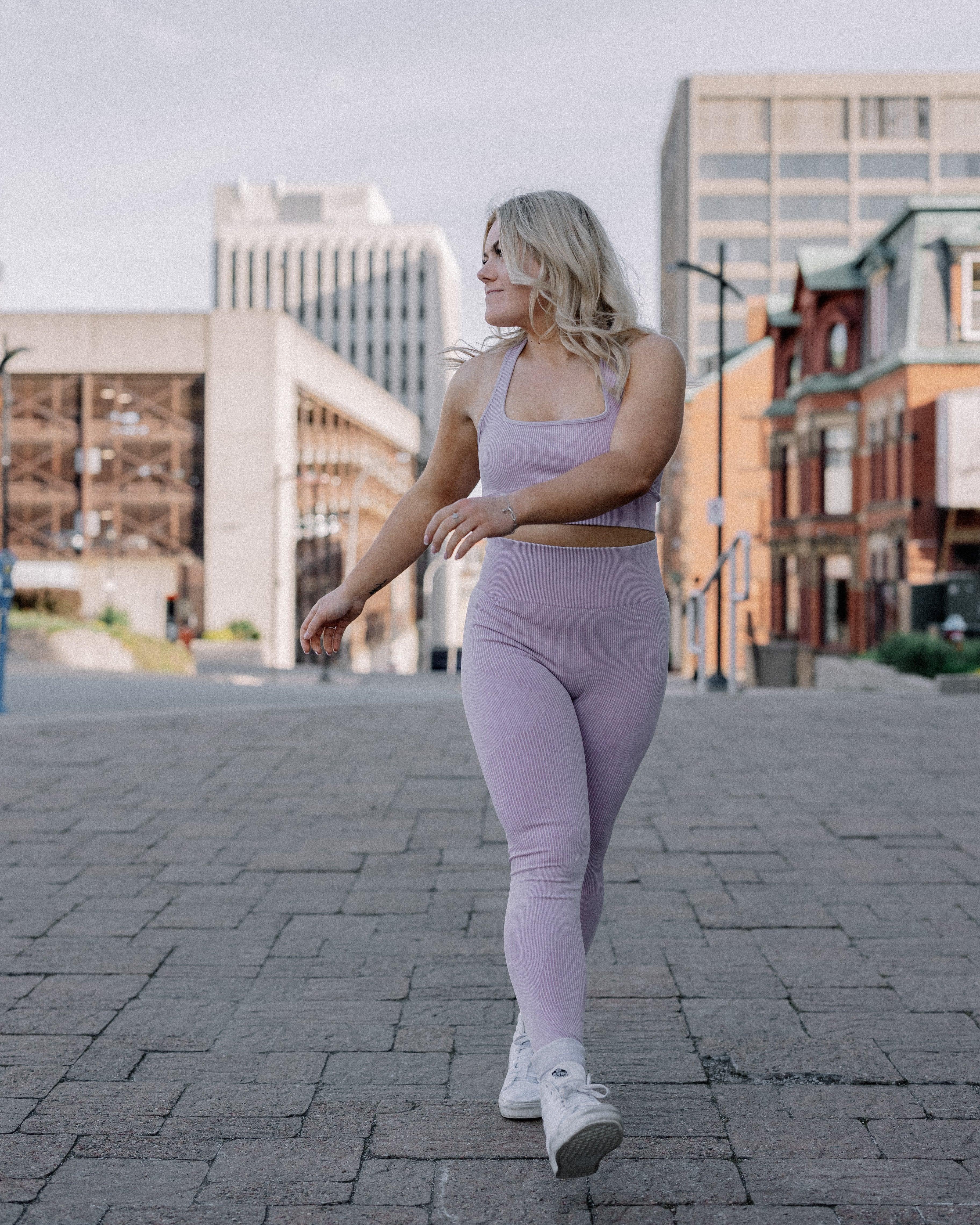 4IMPACT LEGGING (LILAC) - Forty Luxe The Label